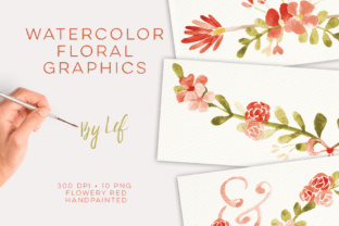 Floral Watercolor Wedding Clipart & Illustrations