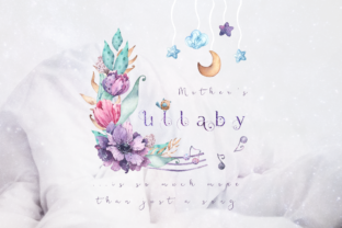 Lullaby Watercolor Illustrations for Nursery
