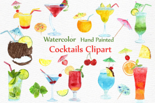 Watercolor Cocktails Clipart Embroidery Review