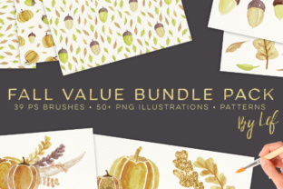 Watercolor Fall Graphics & Illustrations Review