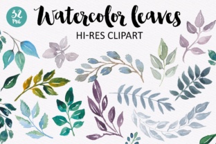Watercolor Leaves Collection: A Designer's Review