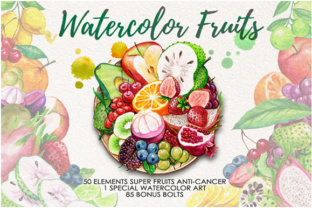 Watercolor Tropical Fruits Vol. 4 Review